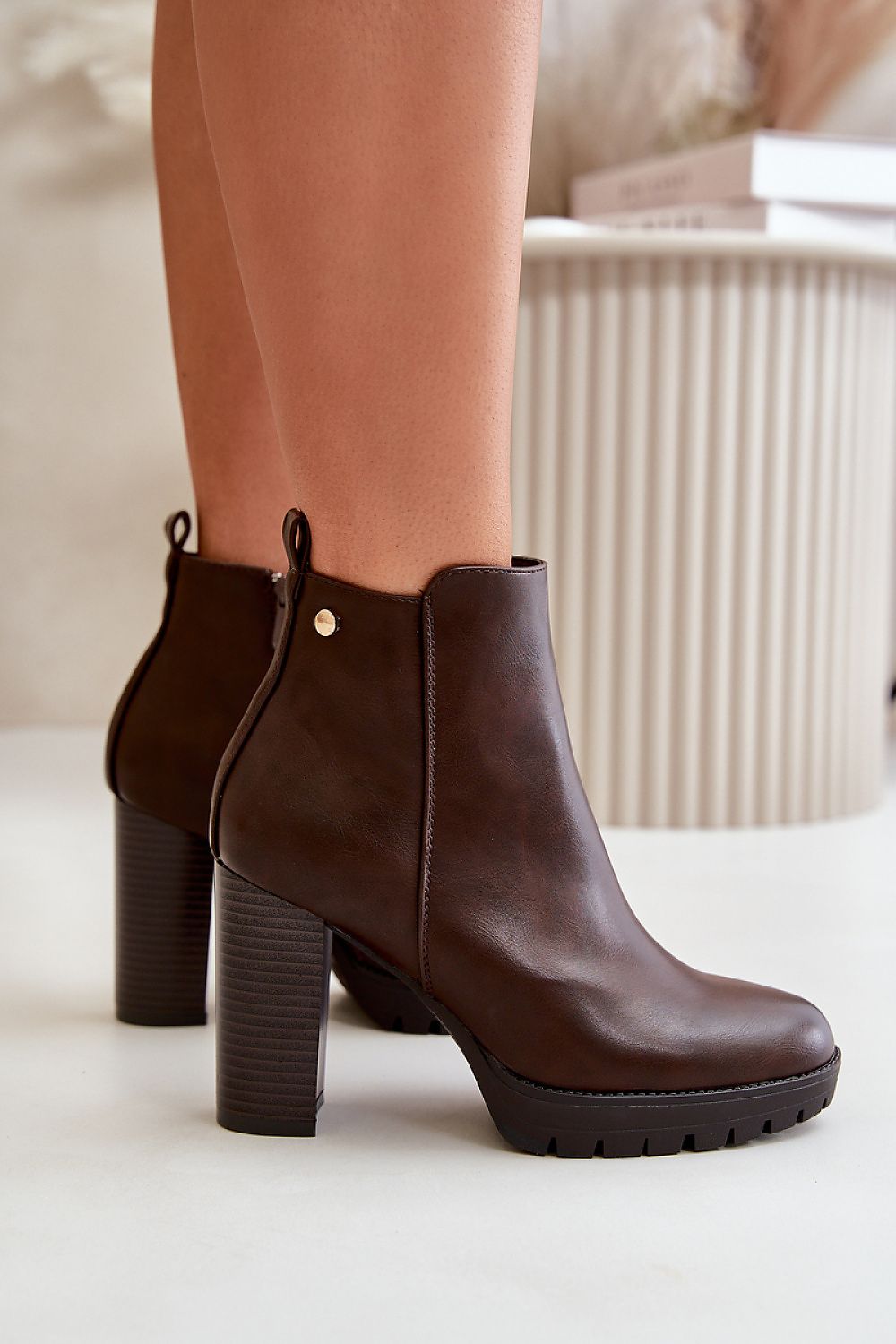 Heel boots model 199085 Step in style - Trendyglobal 