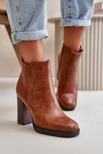 Heel boots model 199086 Step in style - Trendyglobal 