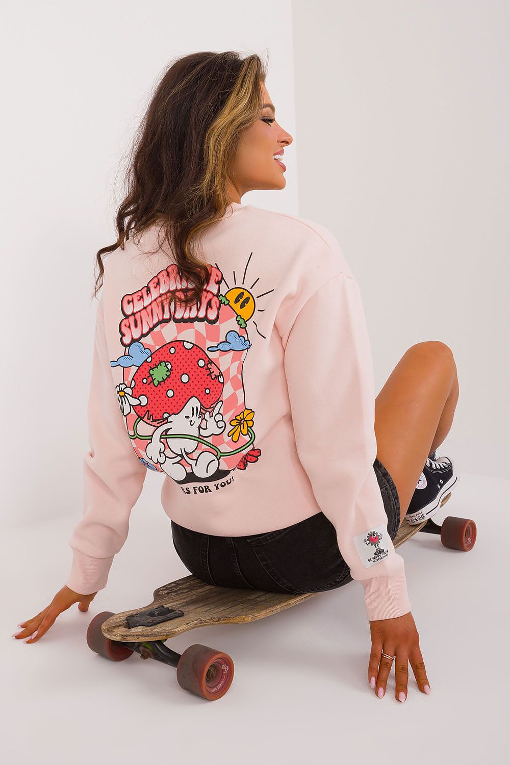 Sweatshirt model 199213 Sublevel - Trendyglobal 