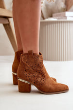 Heel boots model 199269 Step in style - Trendyglobal 