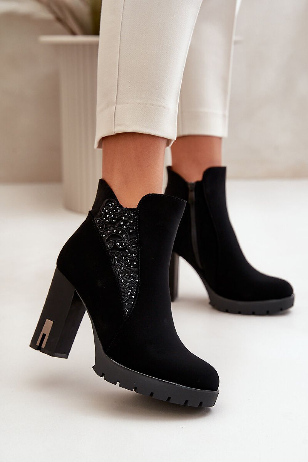 Heel boots model 199287 Step in style - Trendyglobal 