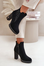 Heel boots model 199287 Step in style - Trendyglobal 