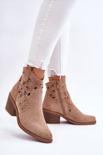 Heel boots model 199424 Step in style - Trendyglobal 