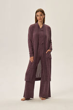 Long bathrobe model 199461 Henderson - Trendyglobal 