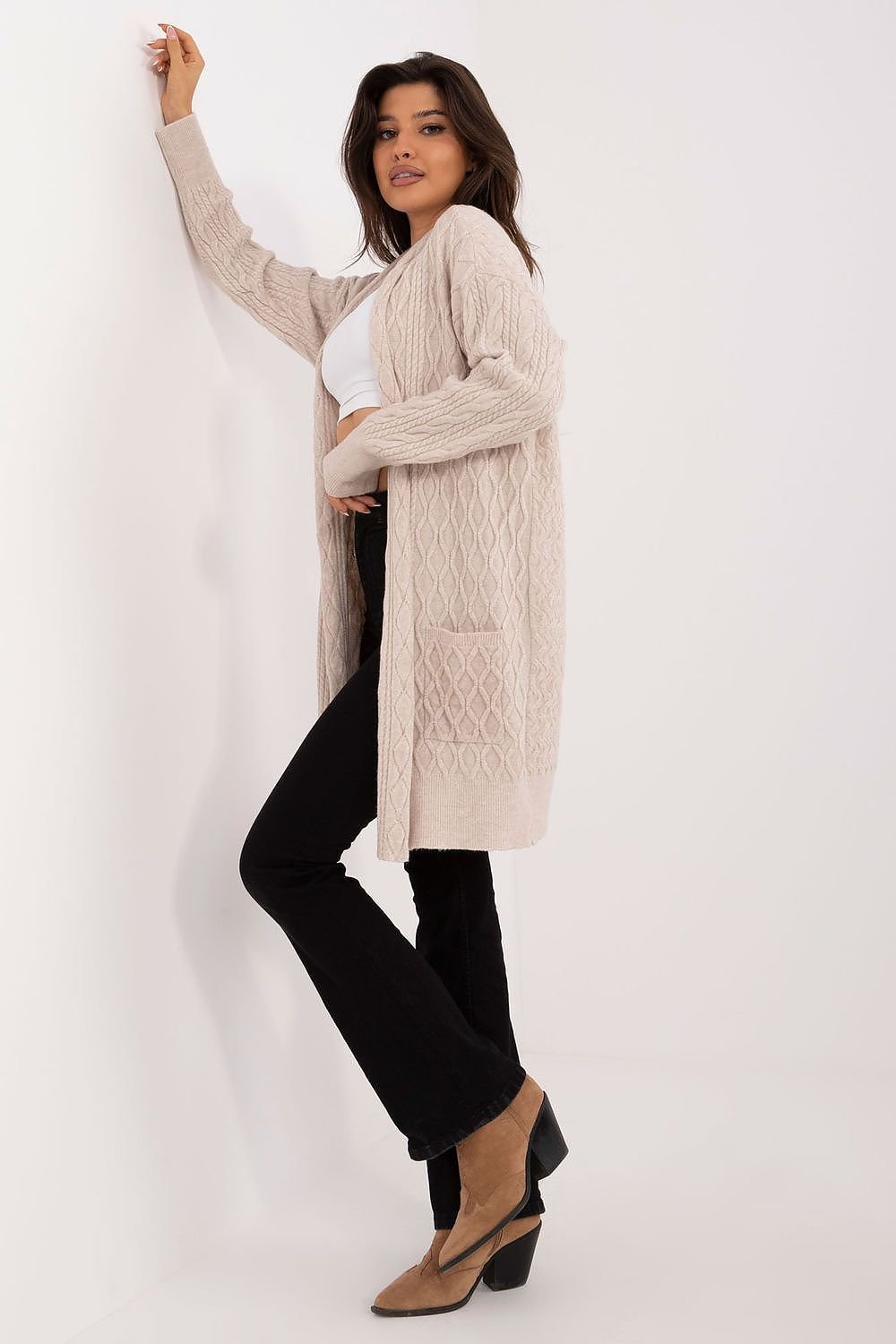 Cardigan model 199520 AT - Trendyglobal 