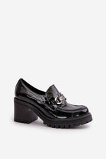 Heeled low shoes model 199811 Step in style