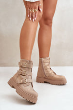 Boots model 199983 Step in style - beige / 36