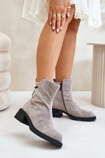 Boots model 200100 Step in style - grey / 36