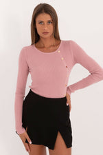 Jumper model 200325 AT - pink / S/M