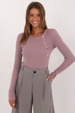 Jumper model 200325 AT - violet / S/M