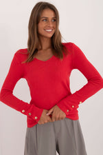 Jumper model 200336 AT - red / S/M