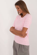 Short sleeve sweater model 200407 Factory Price - one-size-fits-all