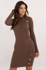 Daydress model 200520 AT - brown 2 / S/M