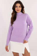 Jumper model 200333 AT - violet / one-size-fits-all