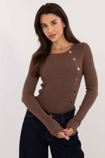 Jumper model 200325 AT - brown 2 / S/M