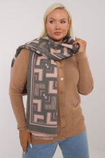 Shawl model 200540 AT - grey / one-size-fits-all