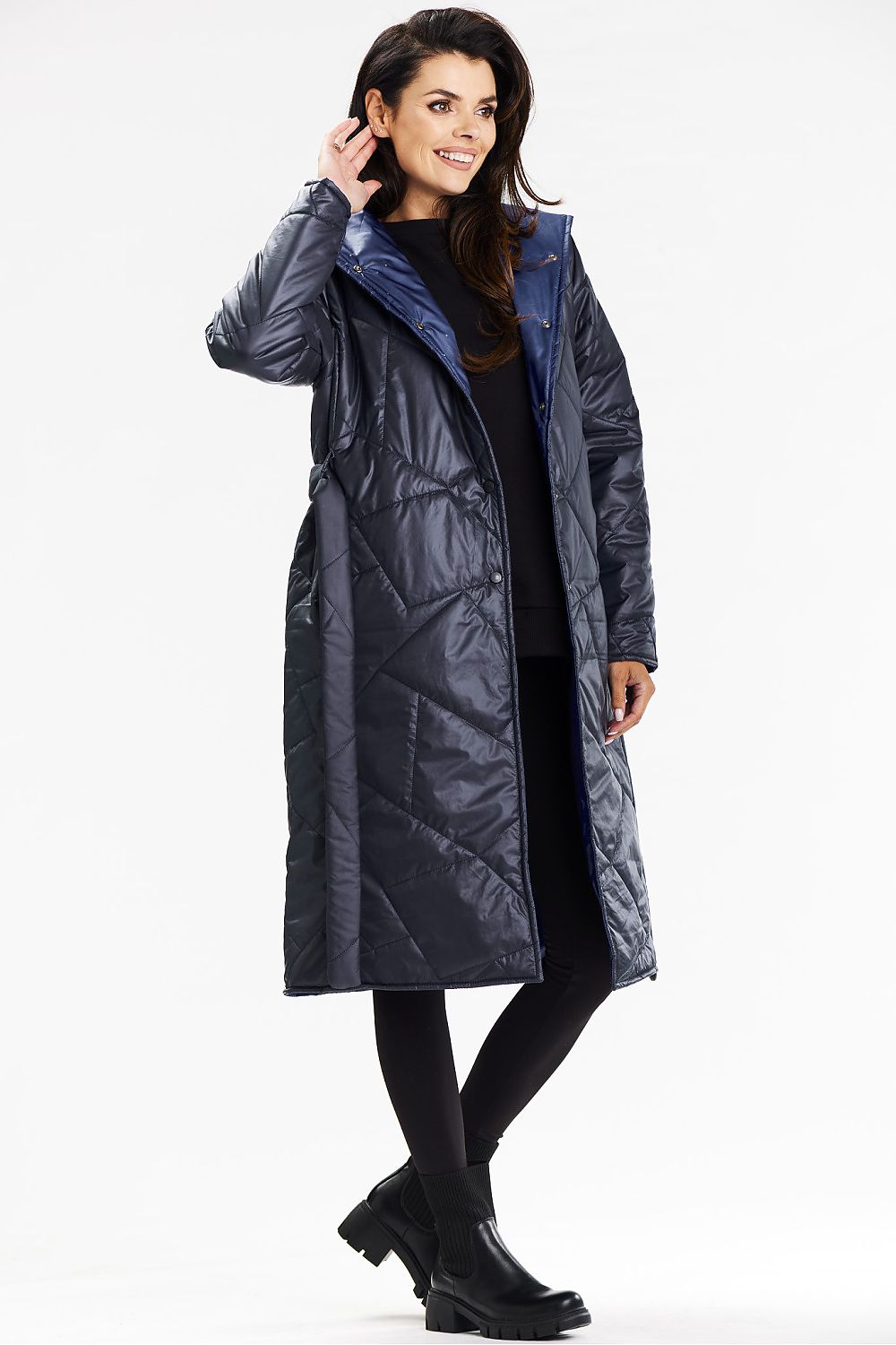 Coat model 200547 awama - Trendyglobal 