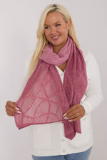 Shawl model 200860 AT - pink / one-size-fits-all