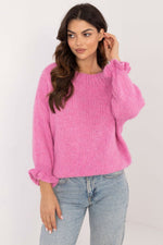 Jumper model 201304 Italy Moda - pink / one-size-fits-all