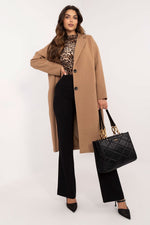 Coat model 201359 Och Bella - brown / S