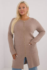 Jumper plus size model 201384 Factory Price - beige 2 / XL/XXL