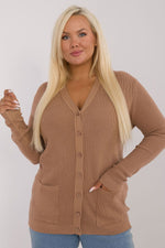 Jumper plus size model 201406 Factory Price - brown / XL/XXL