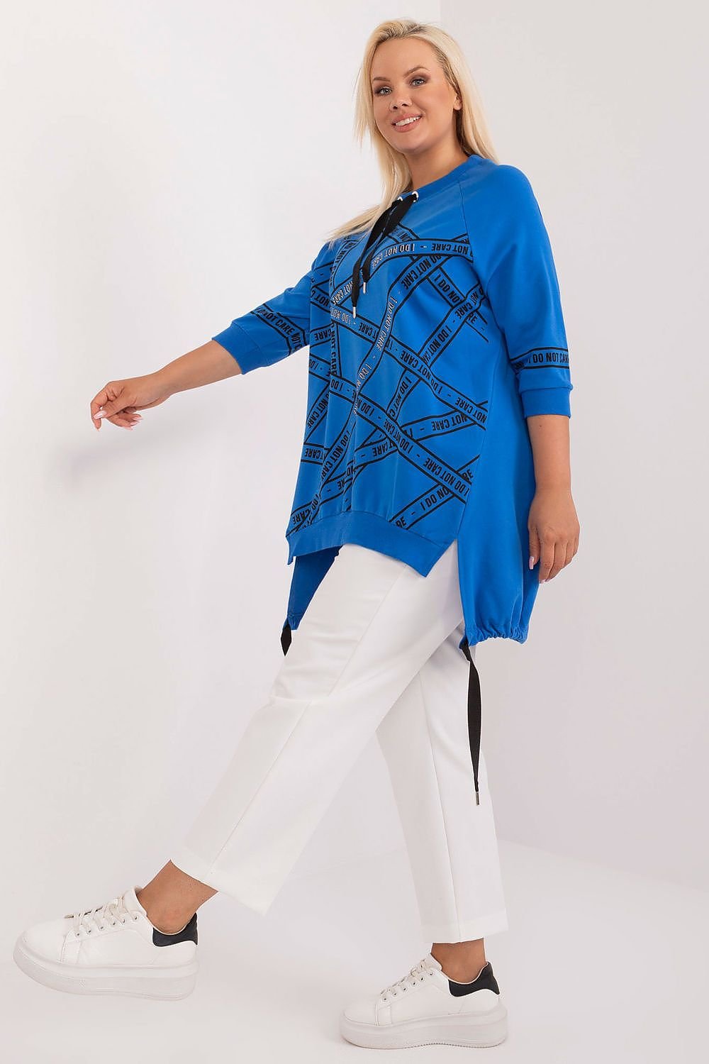 Plus size blouse model 201846 Relevance - Trendyglobal 