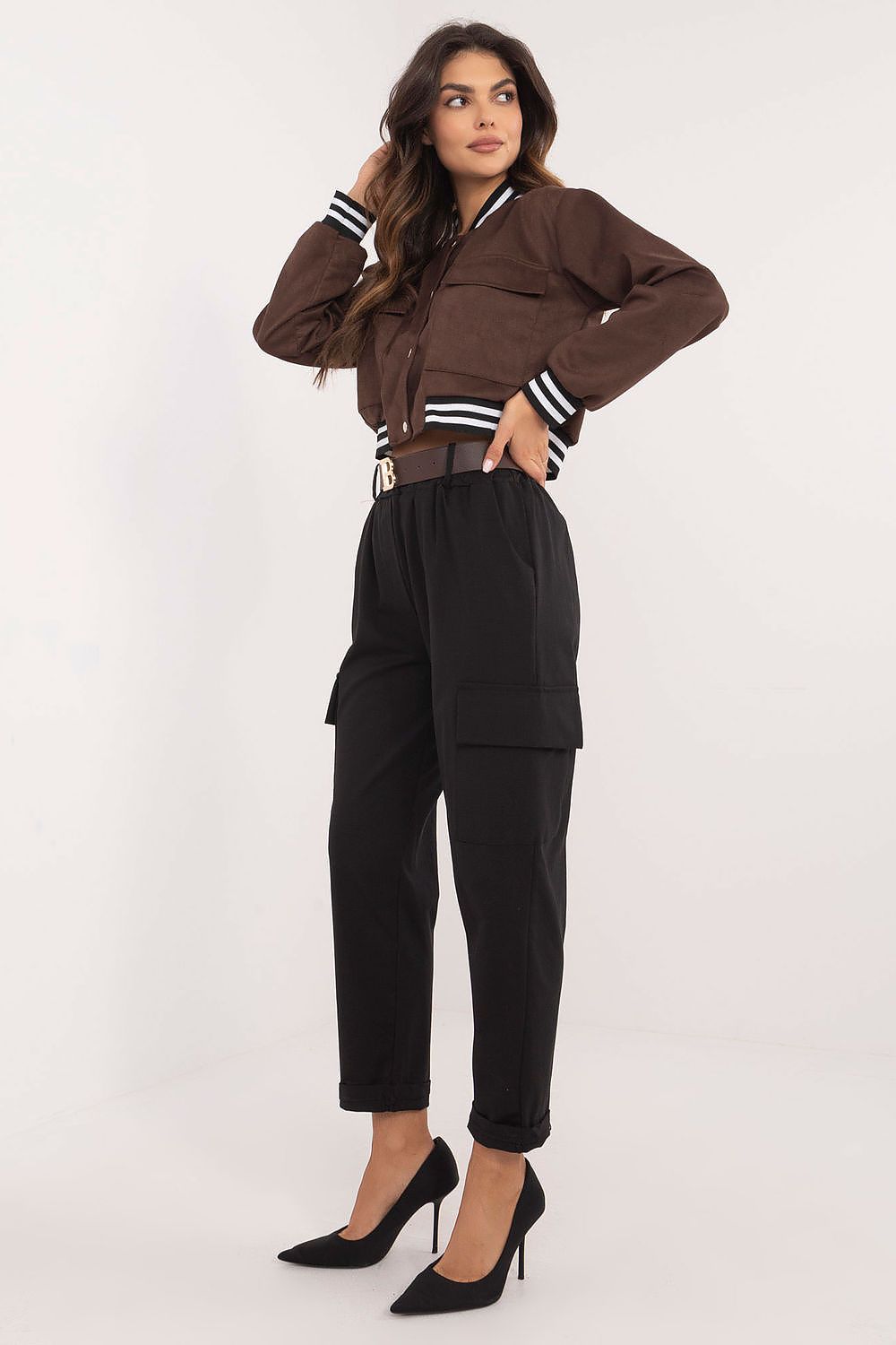 Women trousers model 202305 Och Bella - Trendyglobal 