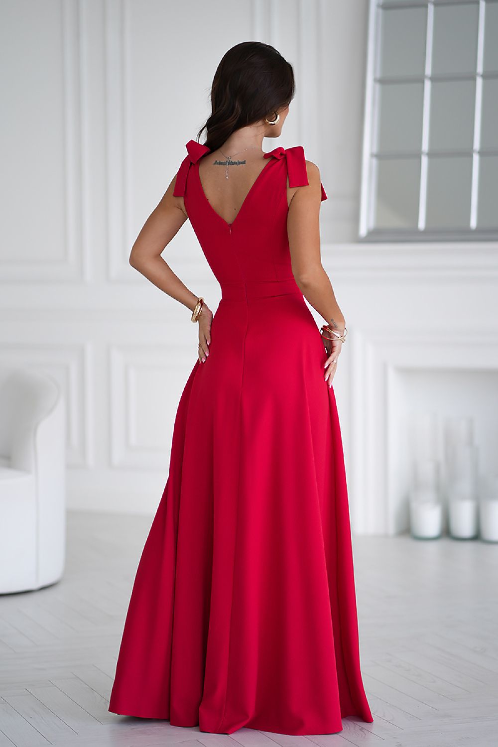 Long dress model 202376 Bicotone