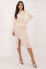 Unik Beige Midi-kjole 202418 Italy Moda