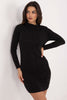 Elegant Black Pencil Dress 202433 Italy Moda