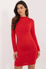 Elegant Red Pencil Dress 202434 Italy Moda