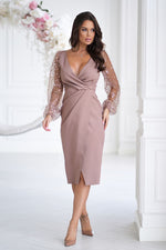 Evening dress model 202458 Bicotone