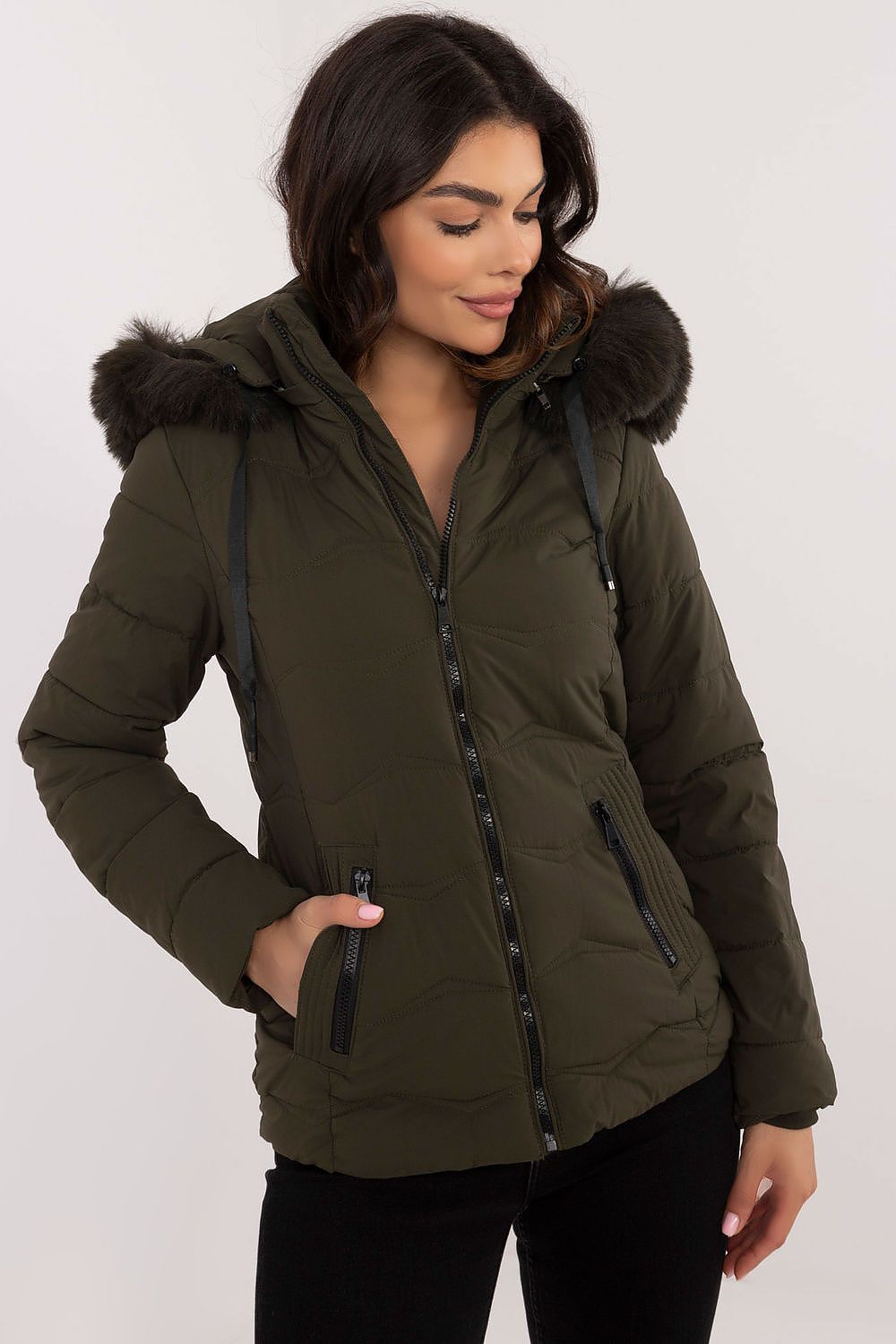 Women's Down Jacket with Hood 202549 Factory Price