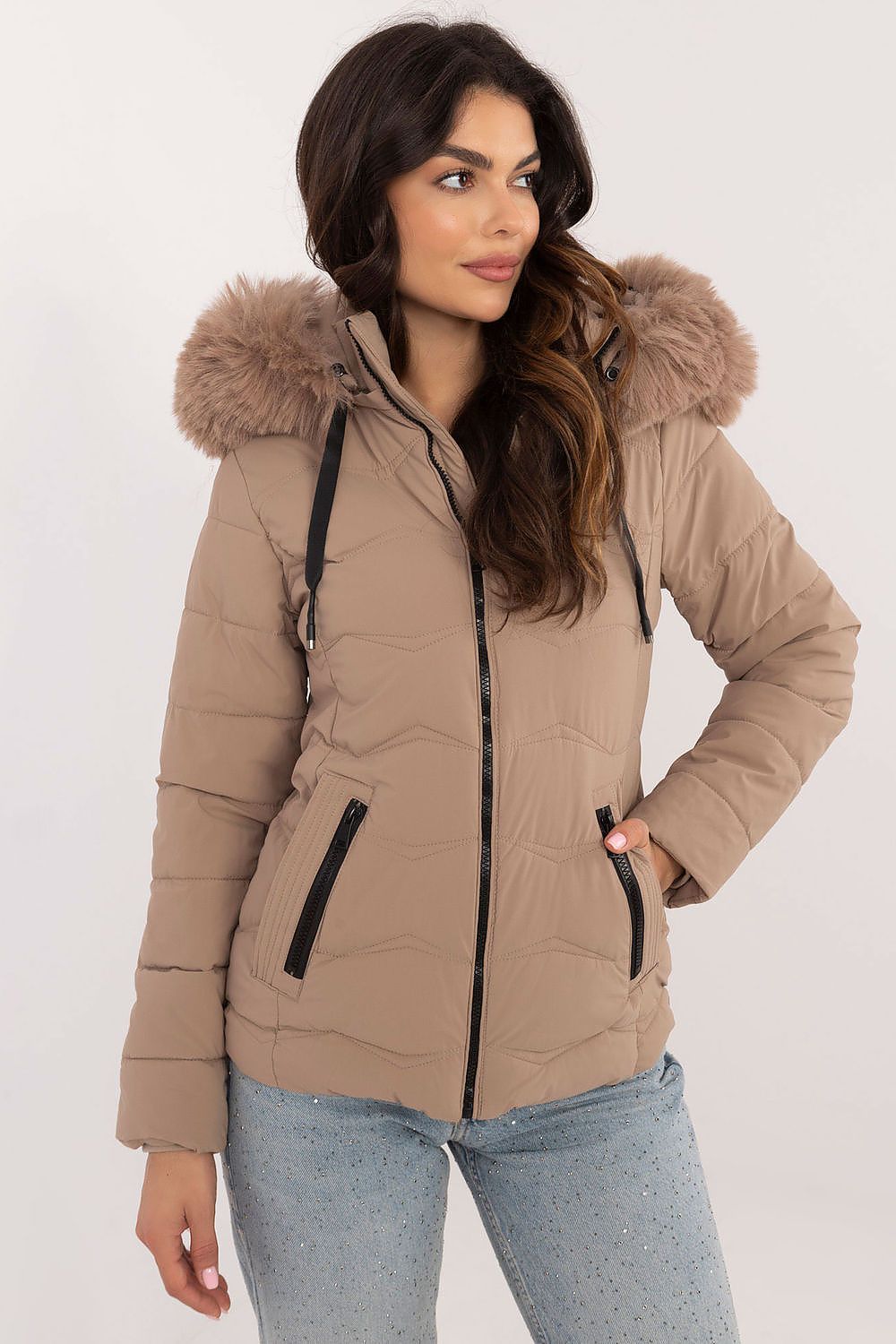 Women's Down Jacket with Hood 202549 Factory Price