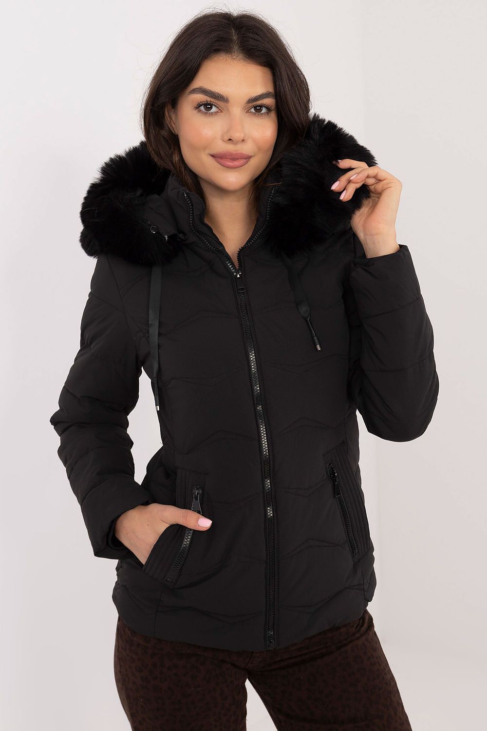 Women's Down Jacket with Hood 202549 Factory Price