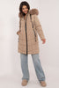 Winter jacket with hood and fur collar 202554 Factory Price