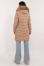 Jacket with Hood and Fur Collar 202558 Factory Price