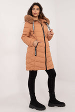 Jacket with Hood and Fur Collar 202558 Factory Price