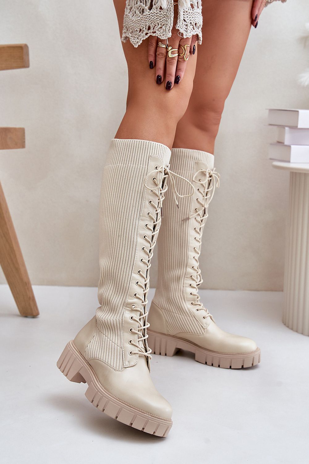 Thigh-Hight Boots model 202731 Step in style - Trendyglobal 