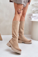 Thigh-Hight Boots model 202733 Step in style - Trendyglobal 