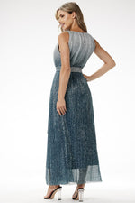 Elegant Ombre Festkjole - Sequin Maxi Dress til Spesielle Anledninger - Festkjole - awama