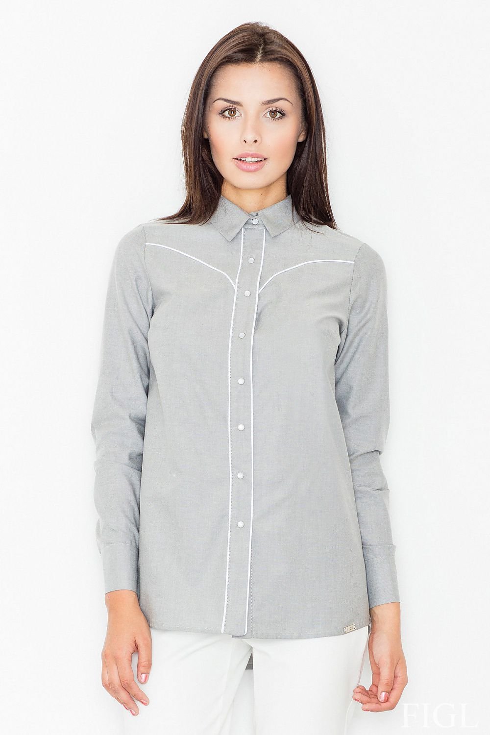 Long sleeve shirt model 61518 Figl - Trendyglobal 