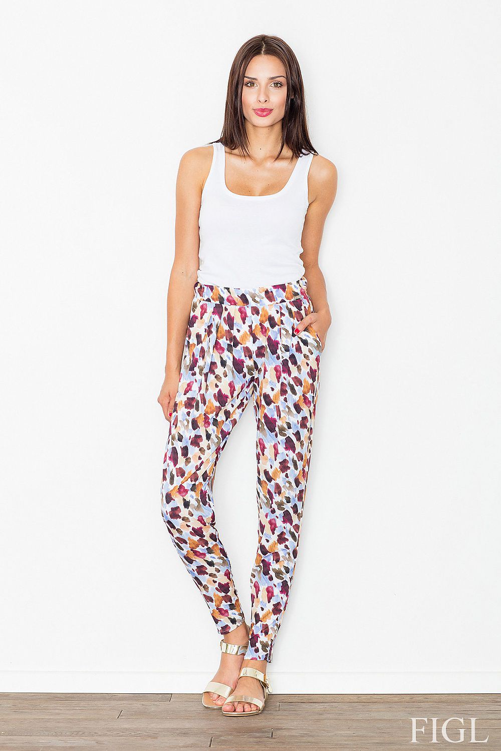 Women trousers model 62996 Figl - Trendyglobal 