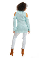 Hard-knitted jumper model 84347 PeeKaBoo - Trendyglobal 