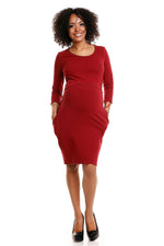 Pregnancy dress model 84436 PeeKaBoo - Trendyglobal 