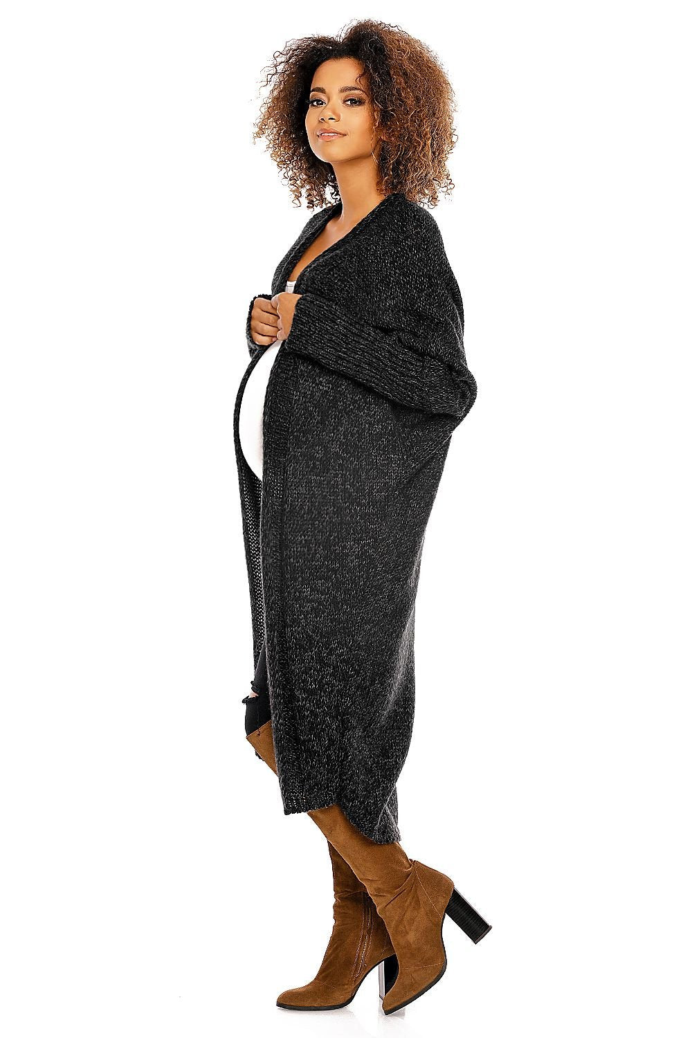 Pregnancy cardigan model 94489 PeeKaBoo - Trendyglobal 