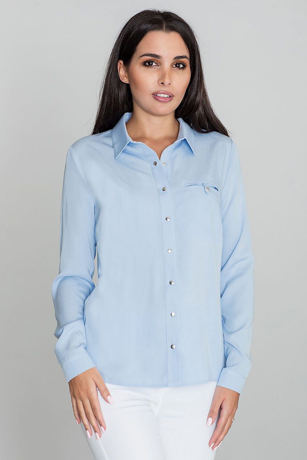 Long sleeve shirt model 111031 Figl - Trendyglobal 