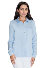 Long sleeve shirt model 111031 Figl - Trendyglobal 