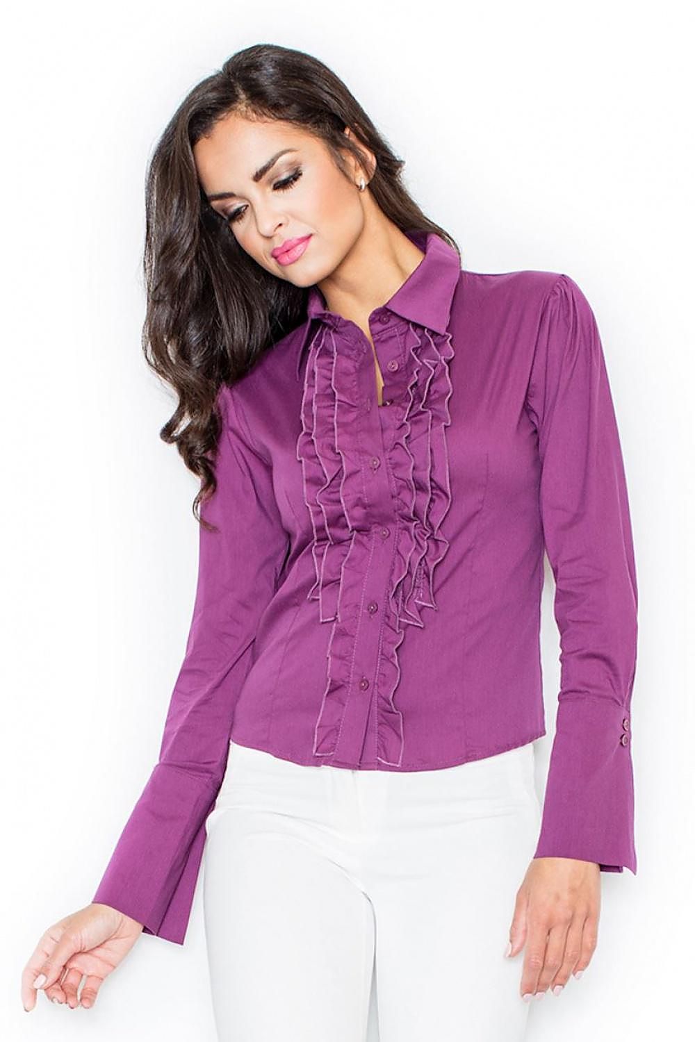 Long sleeve shirt model 111781 Figl - Trendyglobal 